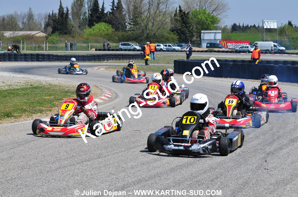 18/04/2010 : 3ème manche du Championnat du Sud 2010 à Carcassonne (photos Julien Dejean) 2010 — karting