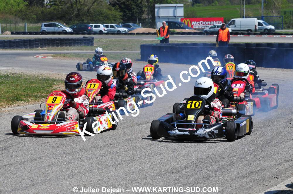 18/04/2010 : 3ème manche du Championnat du Sud 2010 à Carcassonne (photos Julien Dejean) 2010 — karting