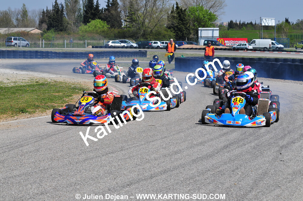 18/04/2010 : 3ème manche du Championnat du Sud 2010 à Carcassonne (photos Julien Dejean) 2010 — karting