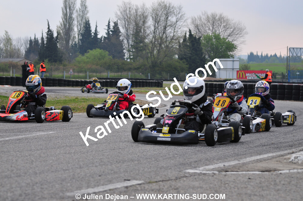 18/04/2010 : 3ème manche du Championnat du Sud 2010 à Carcassonne (photos Julien Dejean) 2010 — karting