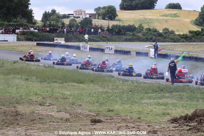 20/06/2010 : 4ème manche du Championnat Régional Open Atlantique 2010 à Layrac (photos Stéphane Agnus) 2010 — karting
