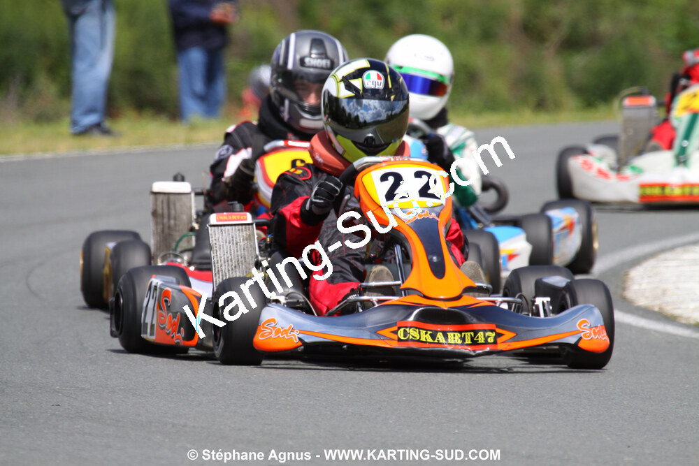 20/06/2010 : 4ème manche du Championnat Régional Open Atlantique 2010 à Layrac (photos Stéphane Agnus) 2010 — karting