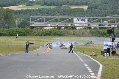 20/06/2010 : 4ème manche du Championnat Régional Open Atlantique 2010 à Layrac (photos Patrick Lascombes) 2010 — karting