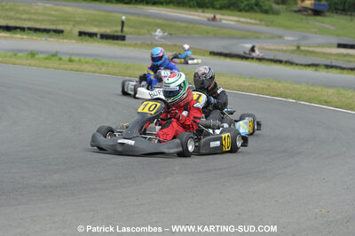 20/06/2010 : 4ème manche du Championnat Régional Open Atlantique 2010 à Layrac (photos Patrick Lascombes) 2010 — karting