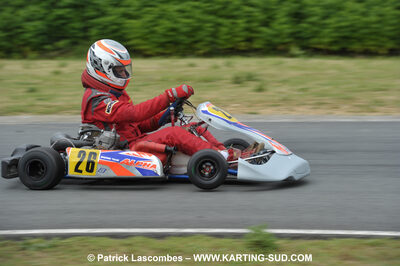 20/06/2010 : 4ème manche du Championnat Régional Open Atlantique 2010 à Layrac (photos Patrick Lascombes) 2010 — karting