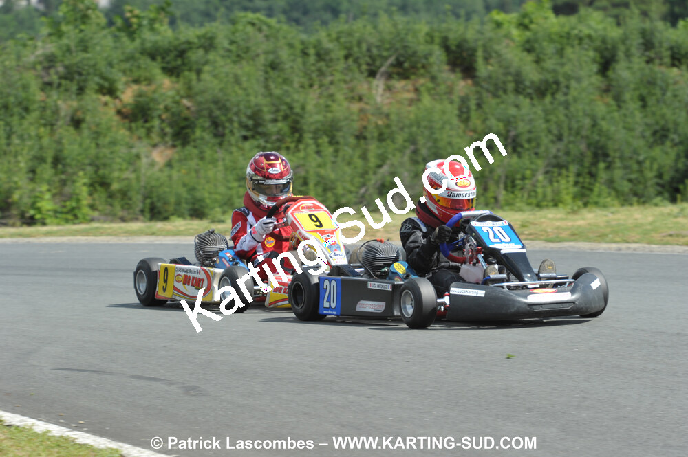 20/06/2010 : 4ème manche du Championnat Régional Open Atlantique 2010 à Layrac (photos Patrick Lascombes) 2010 — karting
