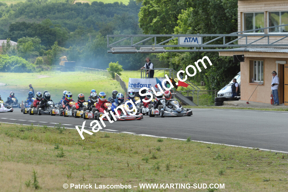 20/06/2010 : 4ème manche du Championnat Régional Open Atlantique 2010 à Layrac (photos Patrick Lascombes) 2010 — karting