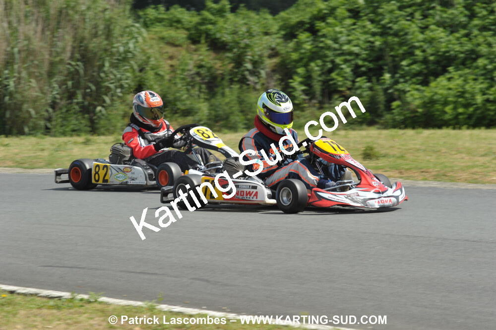20/06/2010 : 4ème manche du Championnat Régional Open Atlantique 2010 à Layrac (photos Patrick Lascombes) 2010 — karting