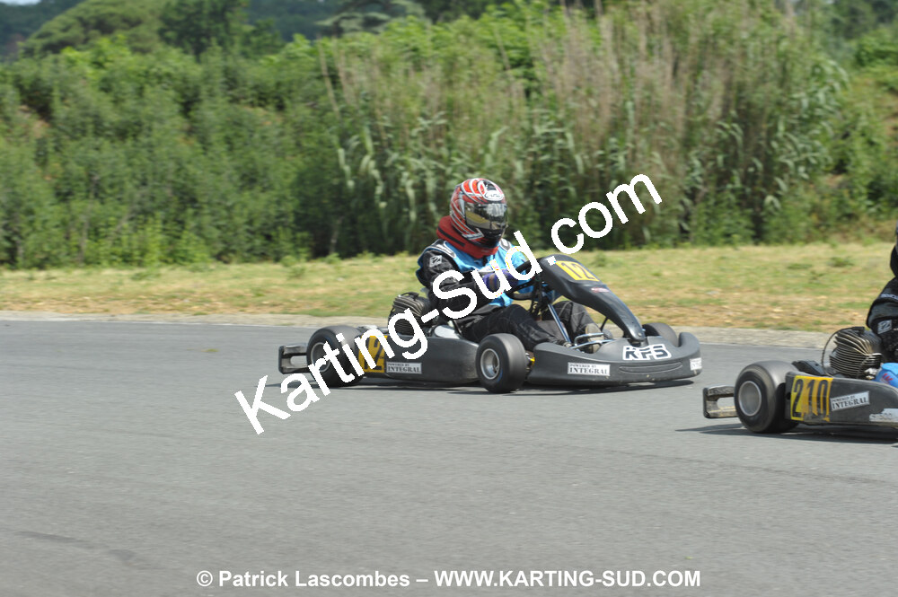 20/06/2010 : 4ème manche du Championnat Régional Open Atlantique 2010 à Layrac (photos Patrick Lascombes) 2010 — karting
