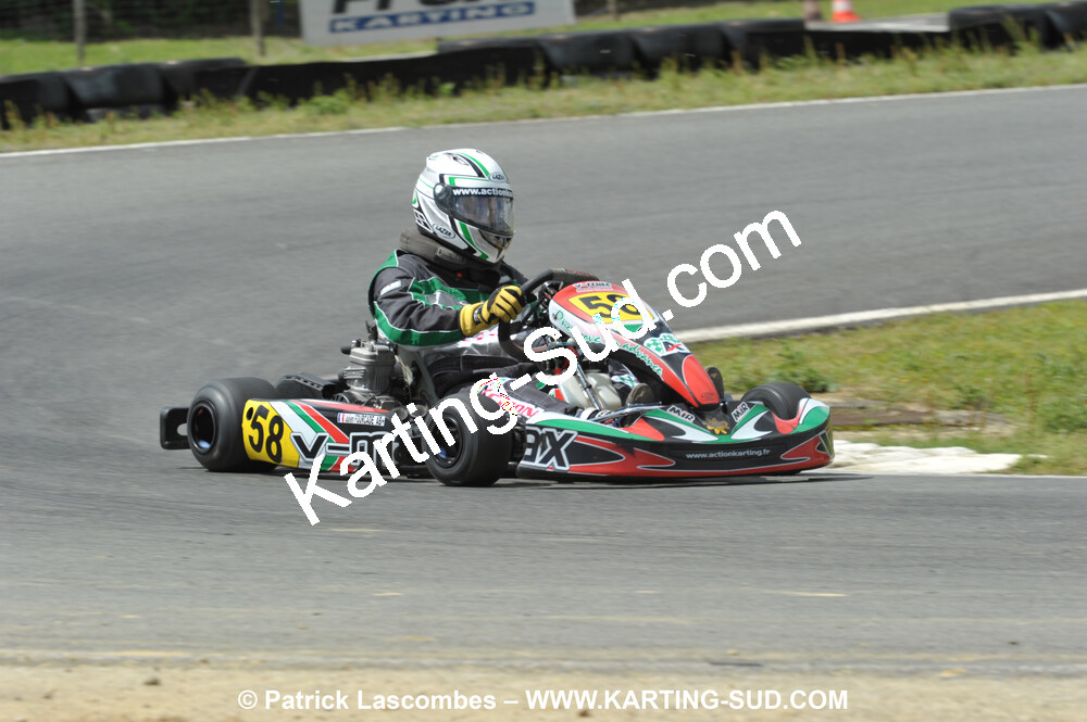 20/06/2010 : 4ème manche du Championnat Régional Open Atlantique 2010 à Layrac (photos Patrick Lascombes) 2010 — karting