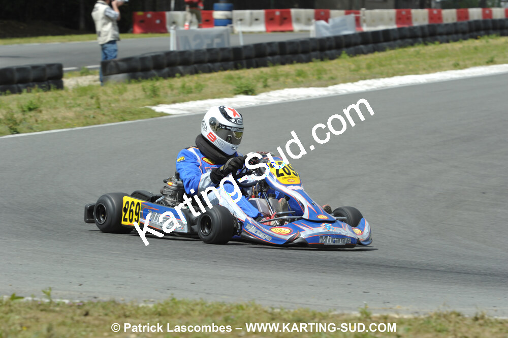20/06/2010 : 4ème manche du Championnat Régional Open Atlantique 2010 à Layrac (photos Patrick Lascombes) 2010 — karting
