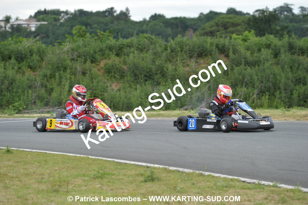 20/06/2010 : 4ème manche du Championnat Régional Open Atlantique 2010 à Layrac (photos Patrick Lascombes) 2010 — karting