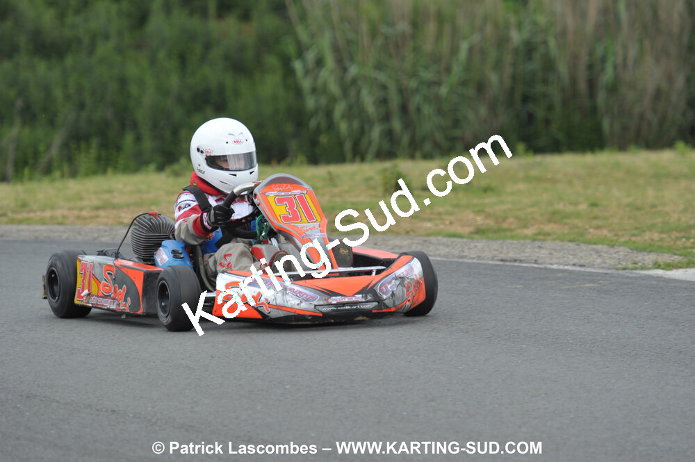 20/06/2010 : 4ème manche du Championnat Régional Open Atlantique 2010 à Layrac (photos Patrick Lascombes) 2010 — karting
