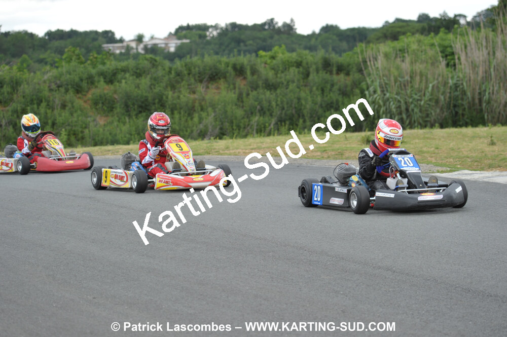 20/06/2010 : 4ème manche du Championnat Régional Open Atlantique 2010 à Layrac (photos Patrick Lascombes) 2010 — karting