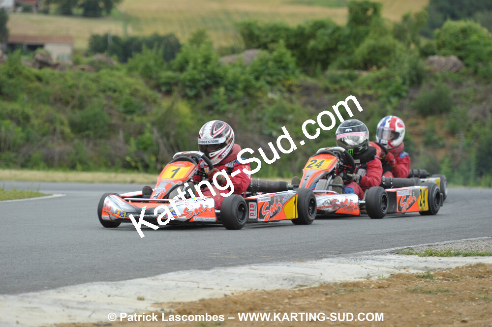 20/06/2010 : 4ème manche du Championnat Régional Open Atlantique 2010 à Layrac (photos Patrick Lascombes) 2010 — karting