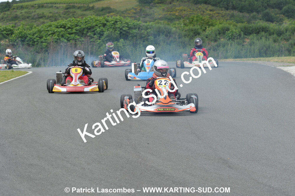 20/06/2010 : 4ème manche du Championnat Régional Open Atlantique 2010 à Layrac (photos Patrick Lascombes) 2010 — karting