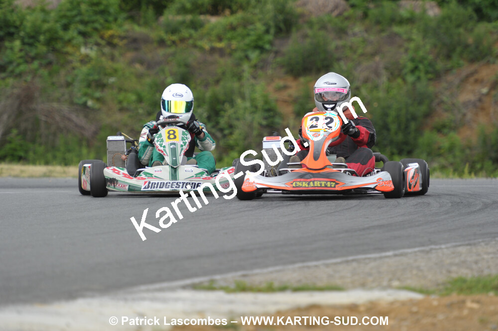 20/06/2010 : 4ème manche du Championnat Régional Open Atlantique 2010 à Layrac (photos Patrick Lascombes) 2010 — karting