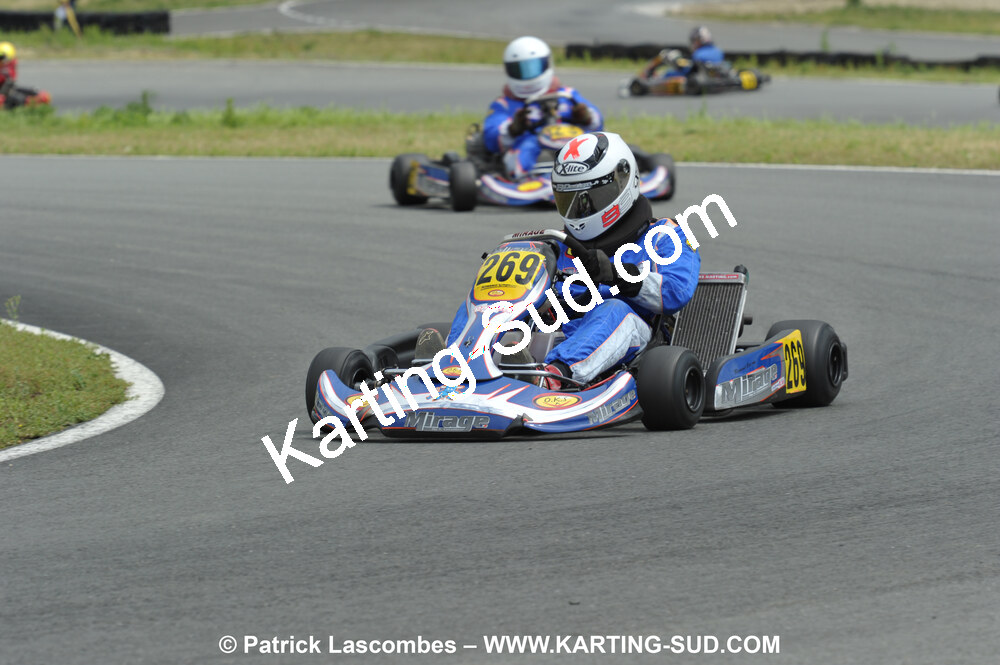 20/06/2010 : 4ème manche du Championnat Régional Open Atlantique 2010 à Layrac (photos Patrick Lascombes) 2010 — karting