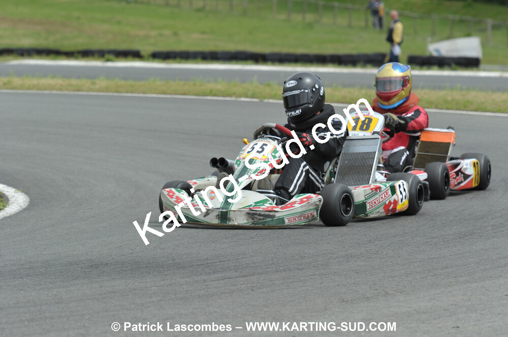 20/06/2010 : 4ème manche du Championnat Régional Open Atlantique 2010 à Layrac (photos Patrick Lascombes) 2010 — karting
