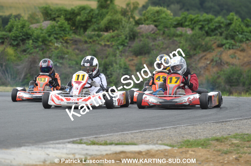 20/06/2010 : 4ème manche du Championnat Régional Open Atlantique 2010 à Layrac (photos Patrick Lascombes) 2010 — karting
