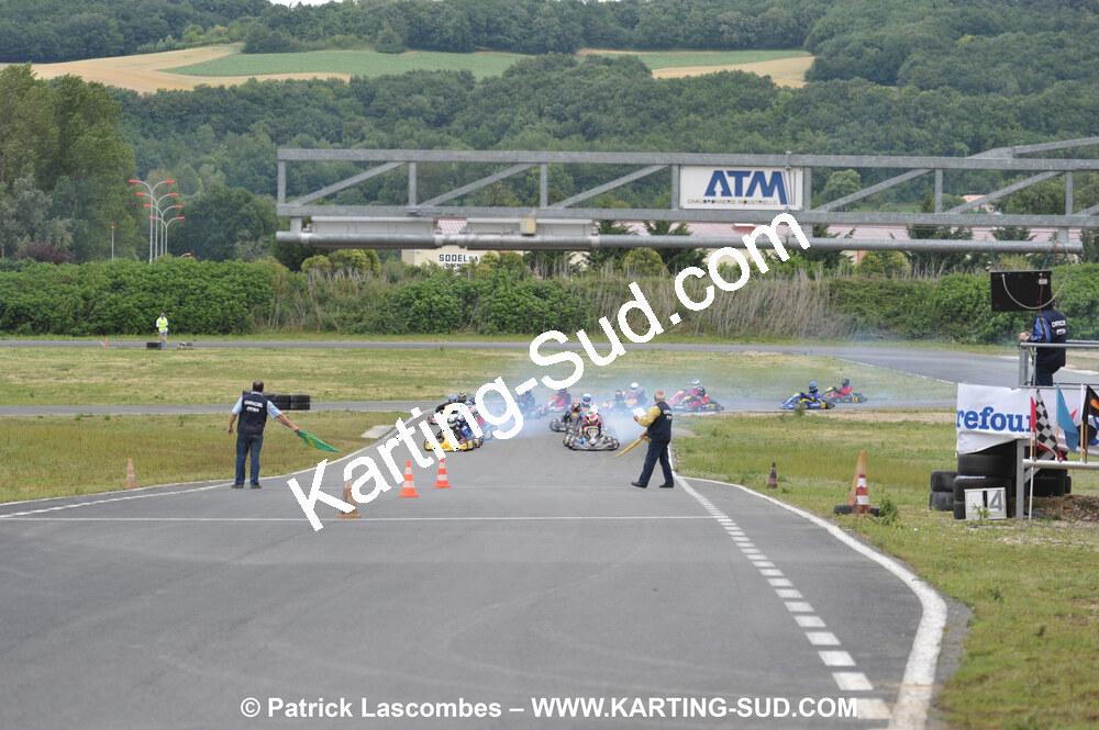 20/06/2010 : 4ème manche du Championnat Régional Open Atlantique 2010 à Layrac (photos Patrick Lascombes) 2010 — karting