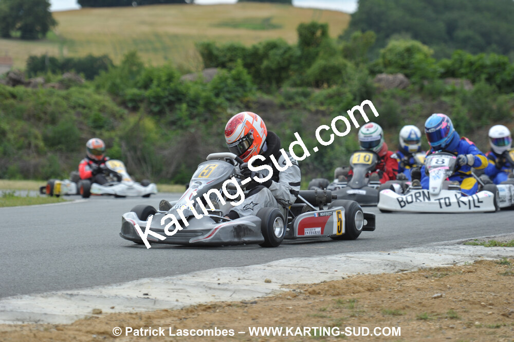 20/06/2010 : 4ème manche du Championnat Régional Open Atlantique 2010 à Layrac (photos Patrick Lascombes) 2010 — karting