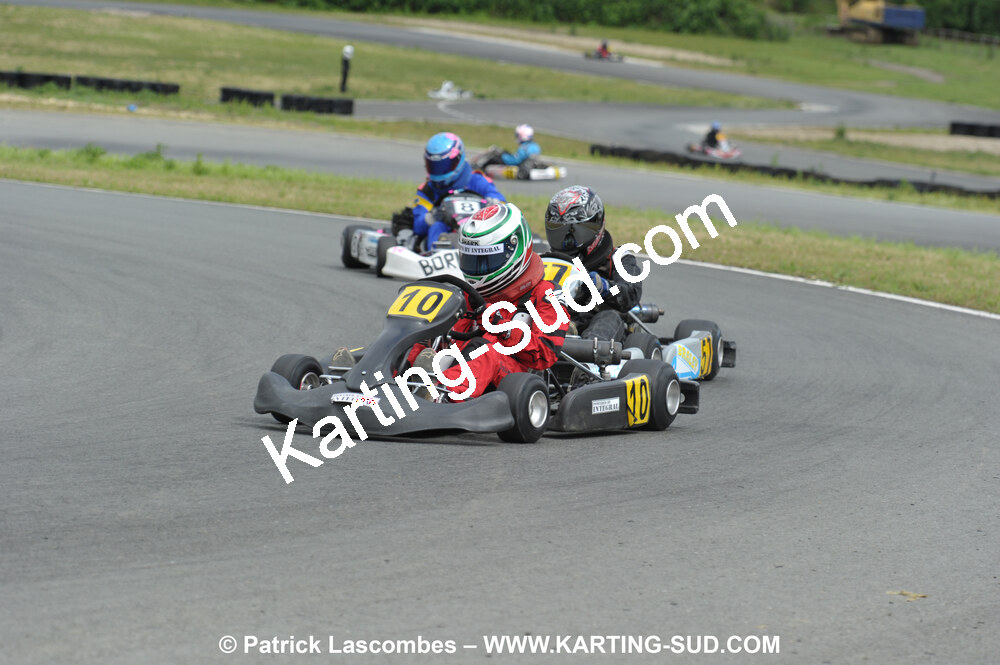 20/06/2010 : 4ème manche du Championnat Régional Open Atlantique 2010 à Layrac (photos Patrick Lascombes) 2010 — karting