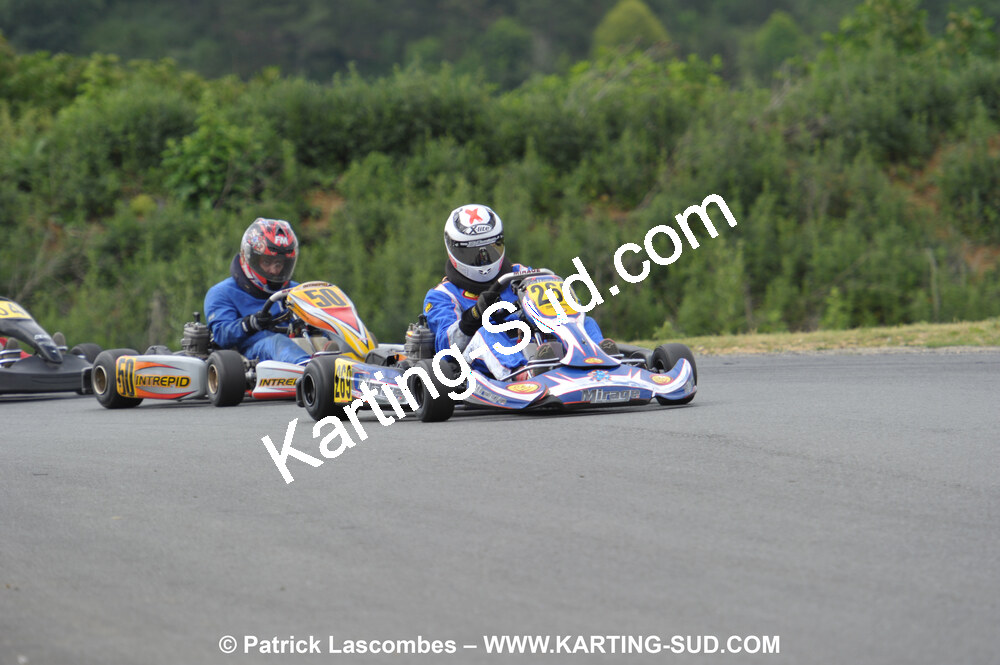 20/06/2010 : 4ème manche du Championnat Régional Open Atlantique 2010 à Layrac (photos Patrick Lascombes) 2010 — karting