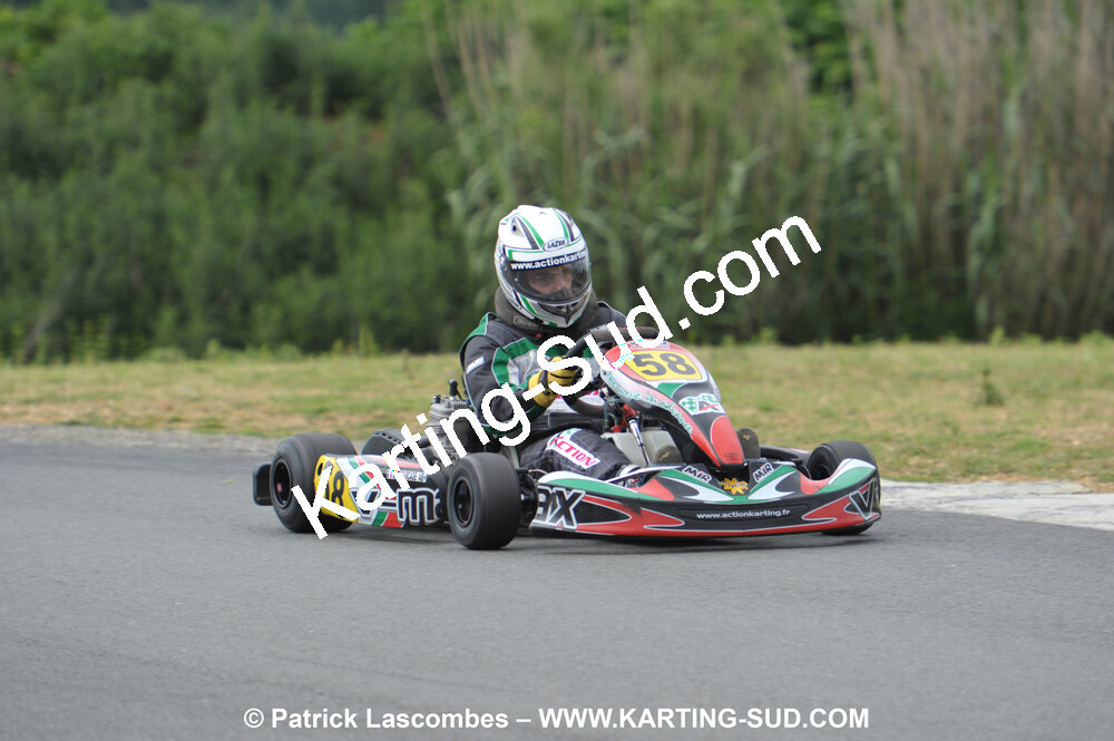 20/06/2010 : 4ème manche du Championnat Régional Open Atlantique 2010 à Layrac (photos Patrick Lascombes) 2010 — karting