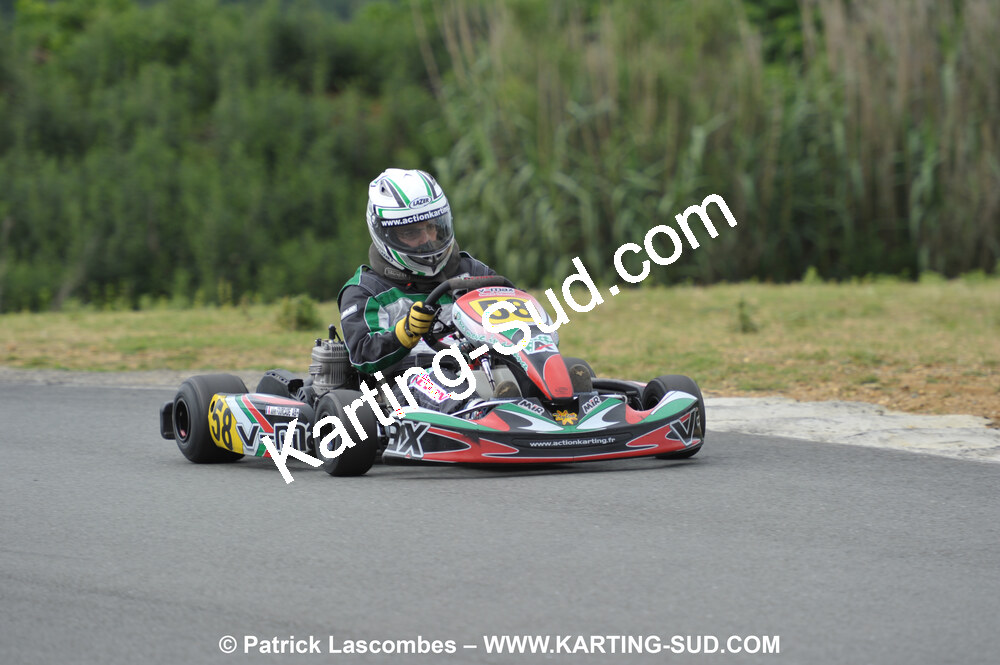 20/06/2010 : 4ème manche du Championnat Régional Open Atlantique 2010 à Layrac (photos Patrick Lascombes) 2010 — karting