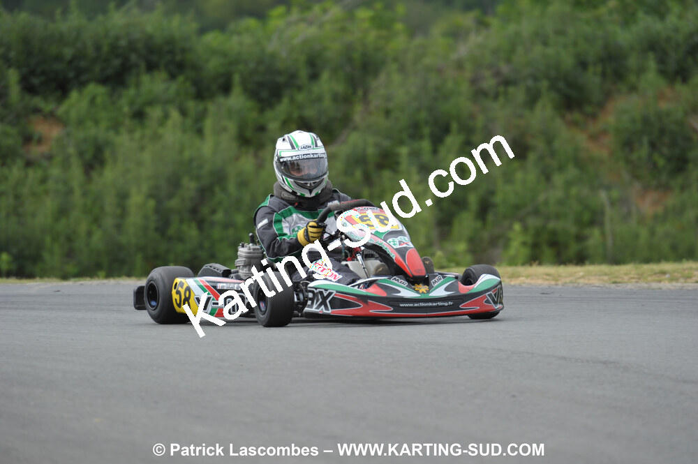 20/06/2010 : 4ème manche du Championnat Régional Open Atlantique 2010 à Layrac (photos Patrick Lascombes) 2010 — karting