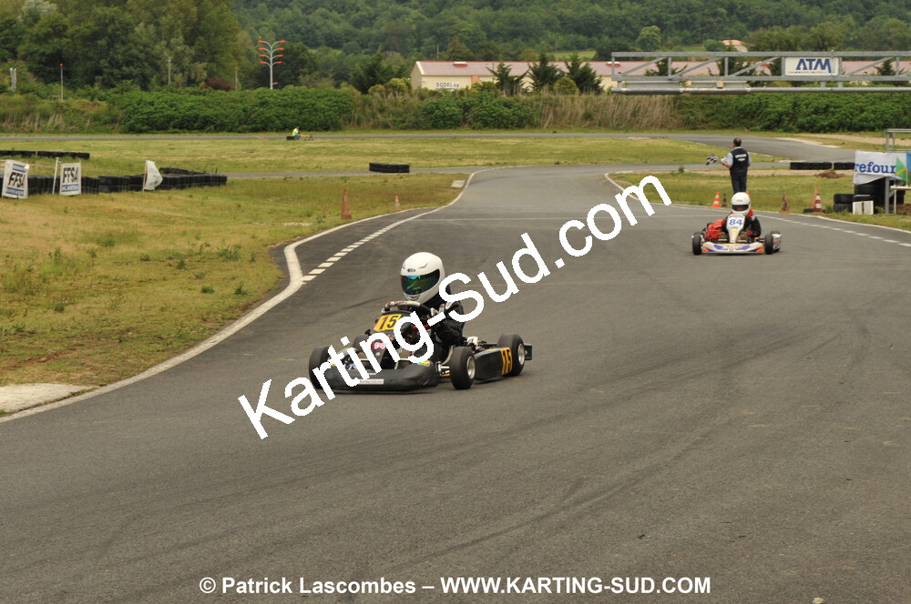 20/06/2010 : 4ème manche du Championnat Régional Open Atlantique 2010 à Layrac (photos Patrick Lascombes) 2010 — karting
