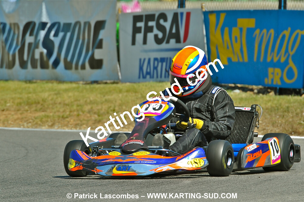 31/07 et 01/08/2010 : GPO Karting et Coupe de France X30 et X30 Gentlemen à Lyon (Photos Patrick Lascombes) 2010 — karting
