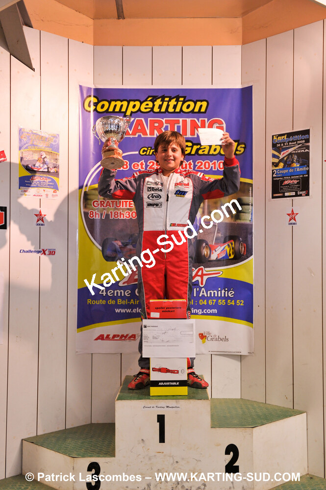 28/08 et 29/08/2010 : 4ème Coupe de l’Amitié à Grabels (Photos Patrick Lascombes) 2010 — karting