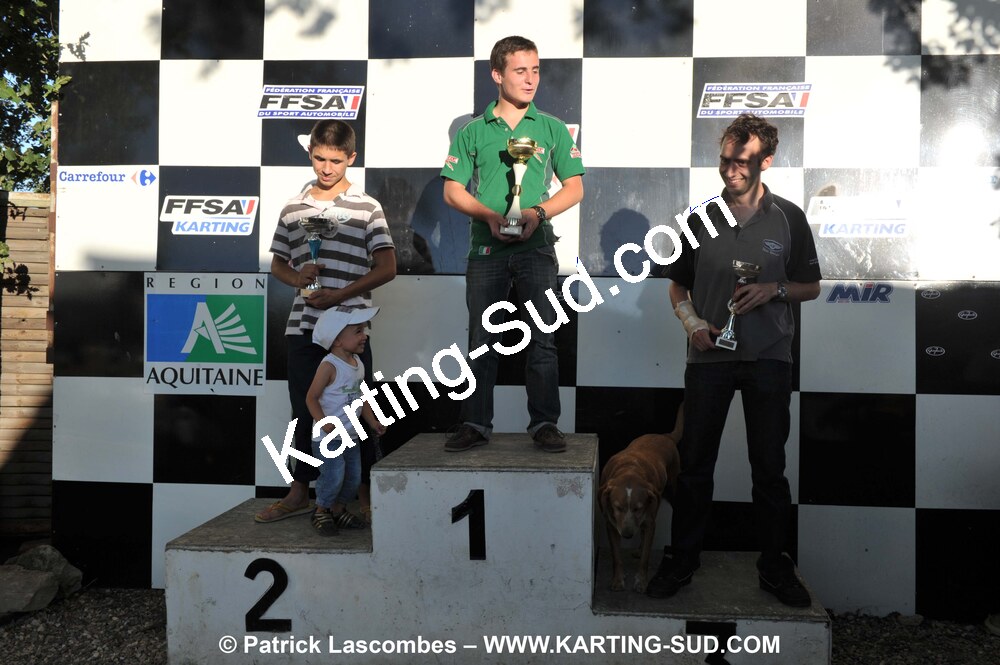 05/09/2010 : 5ème manche du Championnat Régional Open Atlantique 2010 à Layrac (photos Patrick Lascombes) 2010 — karting