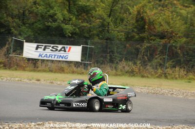 19/09/2010 : Championnat de France KZ125 et KZ125 Gentlemen à Lavelanet (photos Antoine Camblor) 2010 — karting