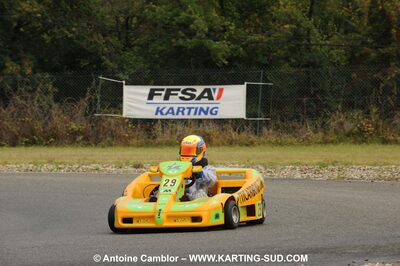 19/09/2010 : Championnat de France KZ125 et KZ125 Gentlemen à Lavelanet (photos Antoine Camblor) 2010 — karting