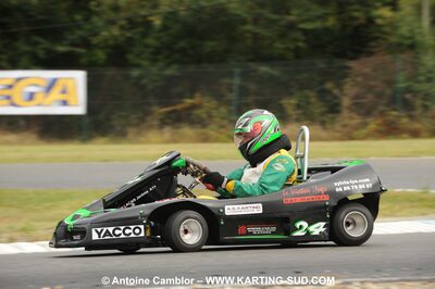 19/09/2010 : Championnat de France KZ125 et KZ125 Gentlemen à Lavelanet (photos Antoine Camblor) 2010 — karting