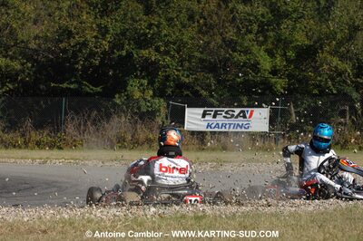 19/09/2010 : Championnat de France KZ125 et KZ125 Gentlemen à Lavelanet (photos Antoine Camblor) 2010 — karting
