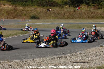 19/09/2010 : Championnat de France KZ125 et KZ125 Gentlemen à Lavelanet (photos Antoine Camblor) 2010 — karting