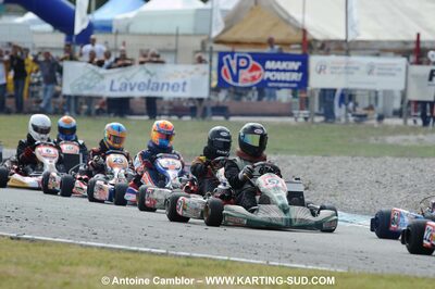 19/09/2010 : Championnat de France KZ125 et KZ125 Gentlemen à Lavelanet (photos Antoine Camblor) 2010 — karting