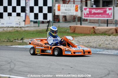19/09/2010 : Championnat de France KZ125 et KZ125 Gentlemen à Lavelanet (photos Antoine Camblor) 2010 — karting