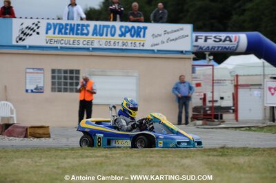 19/09/2010 : Championnat de France KZ125 et KZ125 Gentlemen à Lavelanet (photos Antoine Camblor) 2010 — karting
