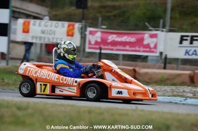 19/09/2010 : Championnat de France KZ125 et KZ125 Gentlemen à Lavelanet (photos Antoine Camblor) 2010 — karting