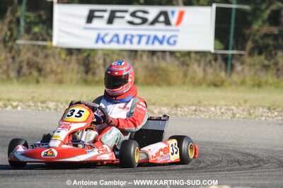 19/09/2010 : Championnat de France KZ125 et KZ125 Gentlemen à Lavelanet (photos Antoine Camblor) 2010 — karting