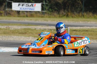 19/09/2010 : Championnat de France KZ125 et KZ125 Gentlemen à Lavelanet (photos Antoine Camblor) 2010 — karting