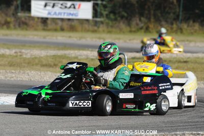 19/09/2010 : Championnat de France KZ125 et KZ125 Gentlemen à Lavelanet (photos Antoine Camblor) 2010 — karting