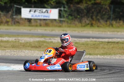 19/09/2010 : Championnat de France KZ125 et KZ125 Gentlemen à Lavelanet (photos Antoine Camblor) 2010 — karting