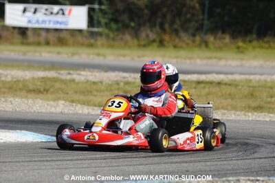 19/09/2010 : Championnat de France KZ125 et KZ125 Gentlemen à Lavelanet (photos Antoine Camblor) 2010 — karting
