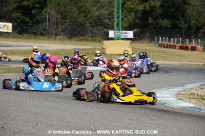 19/09/2010 : Championnat de France KZ125 et KZ125 Gentlemen à Lavelanet (photos Antoine Camblor) 2010 — karting